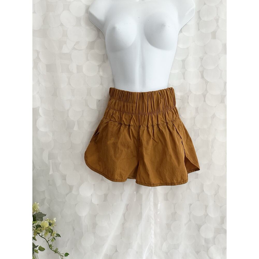 Free People Shorts Womens XS COPPER Fp Movement The Way Home 80s Active